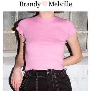 brandy pink wynn top